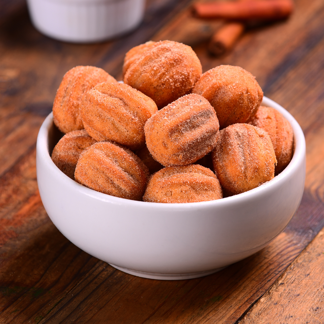 Mini Churros recheado com Nutella