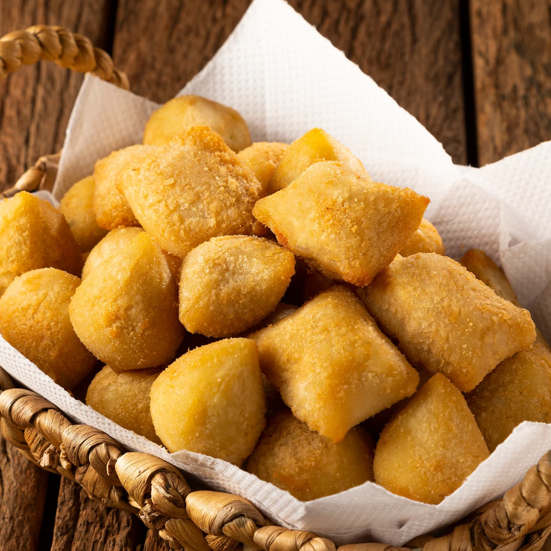 Risoles de Carne Moída com Queijo